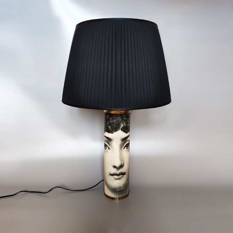 Vintage table lamp by Piero Fornasetti, Italy 1970s