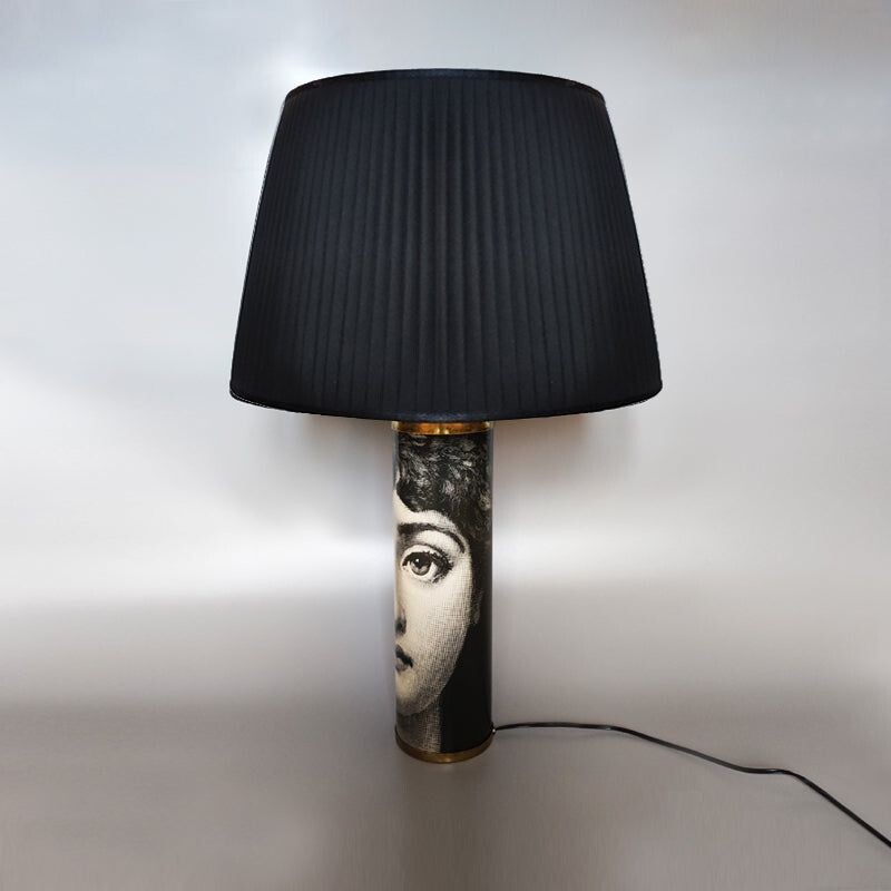 Vintage table lamp by Piero Fornasetti, Italy 1970s