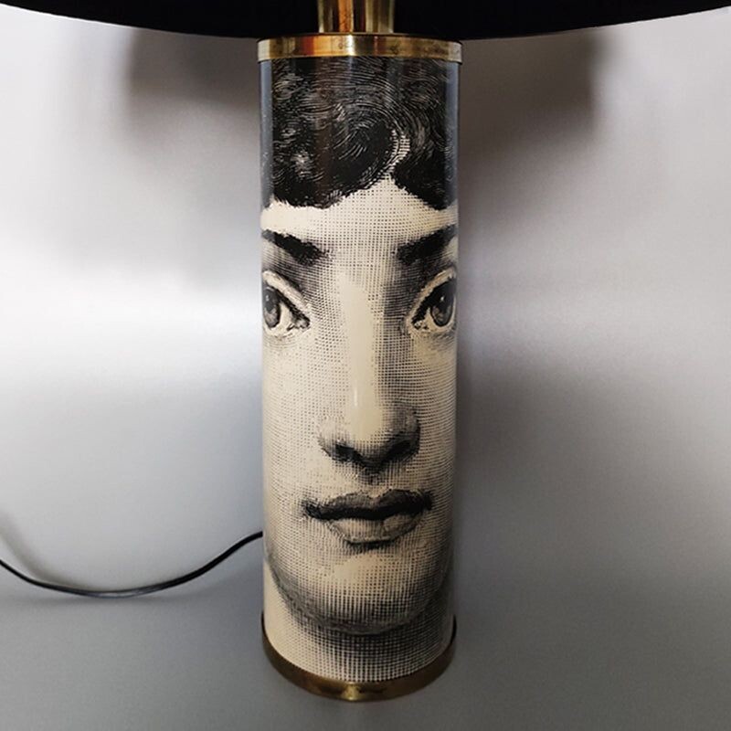 Lámpara de mesa vintage de Piero Fornasetti, Italia 1970