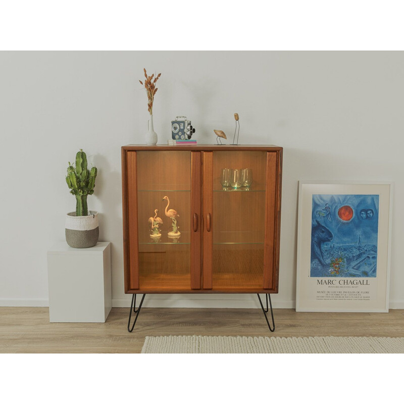 Vintage display cabinet in teak, Denmark 1960s