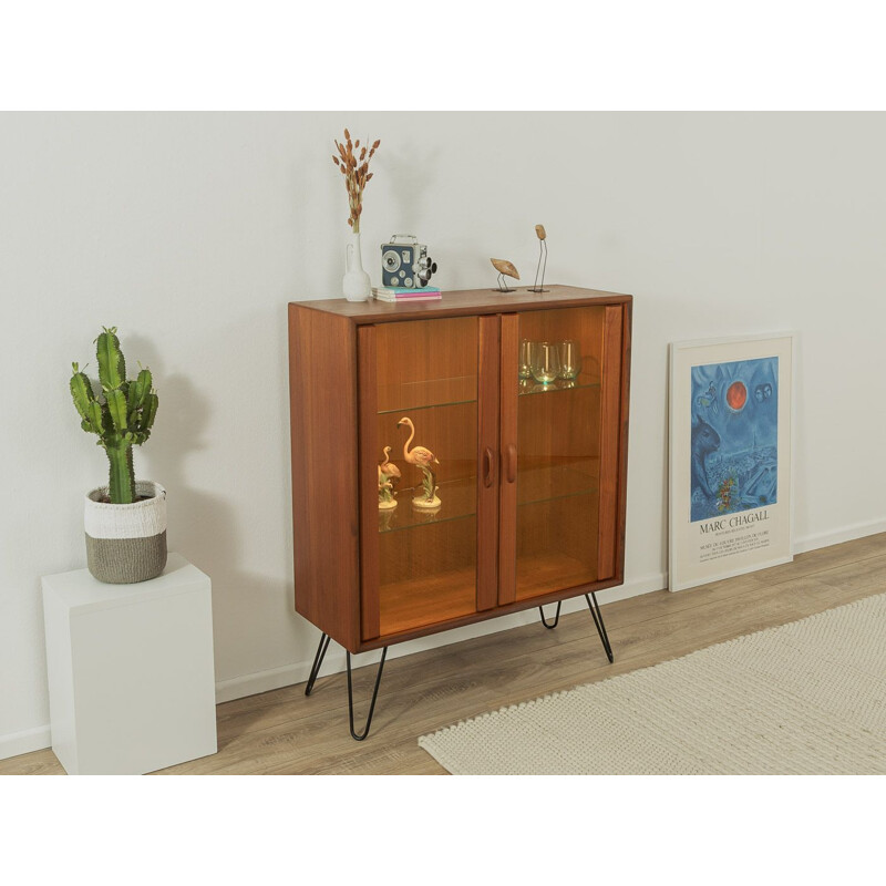 Vintage display cabinet in teak, Denmark 1960s