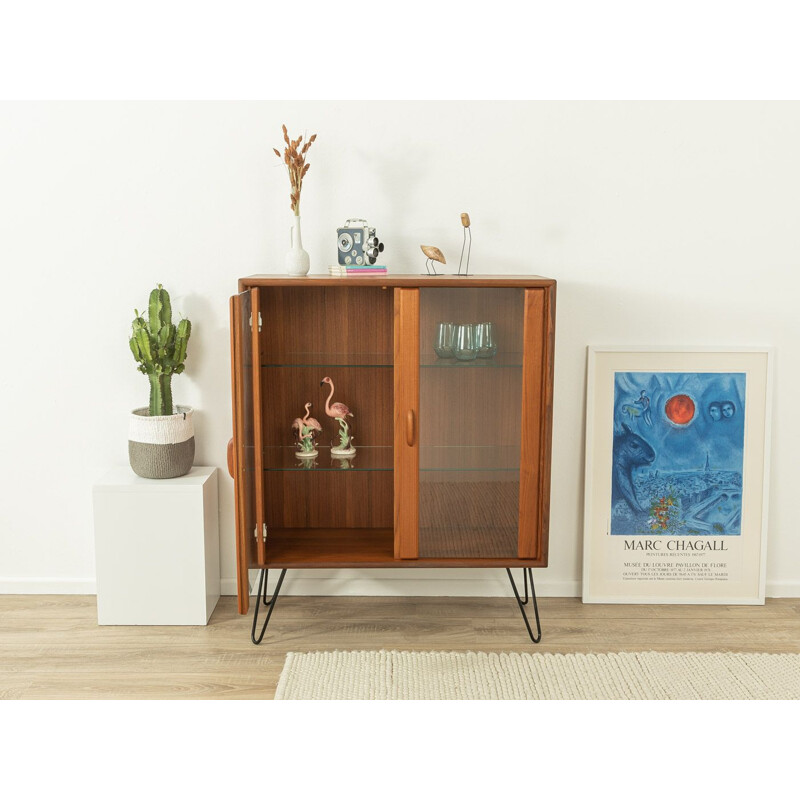 Vintage display cabinet in teak, Denmark 1960s