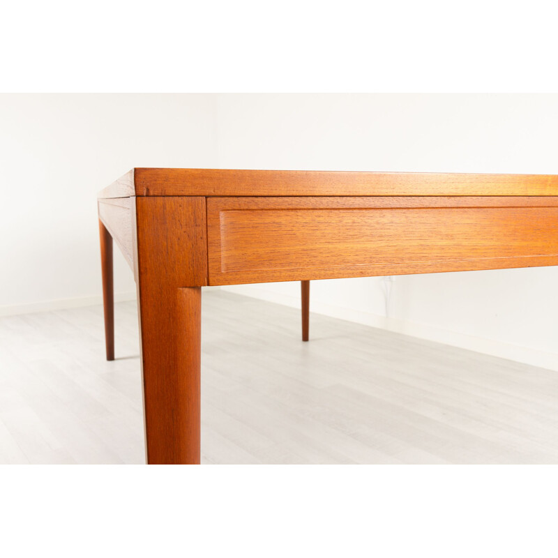 Vintage Danish teak dining table by Finn Juhl for France & Søn, 1960s