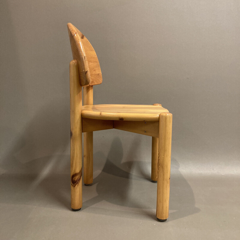 Rainer Daumiller vintage chair in solid wood