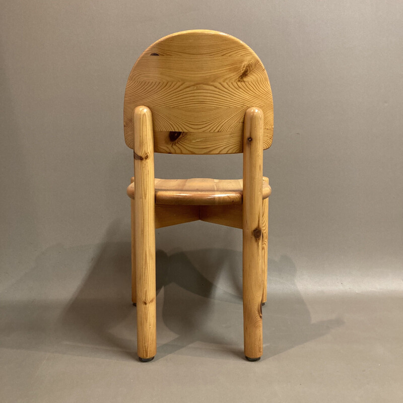 Rainer Daumiller vintage chair in solid wood