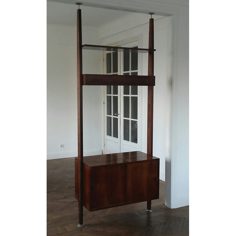 Adjustable shelf in rosewood - 1960s