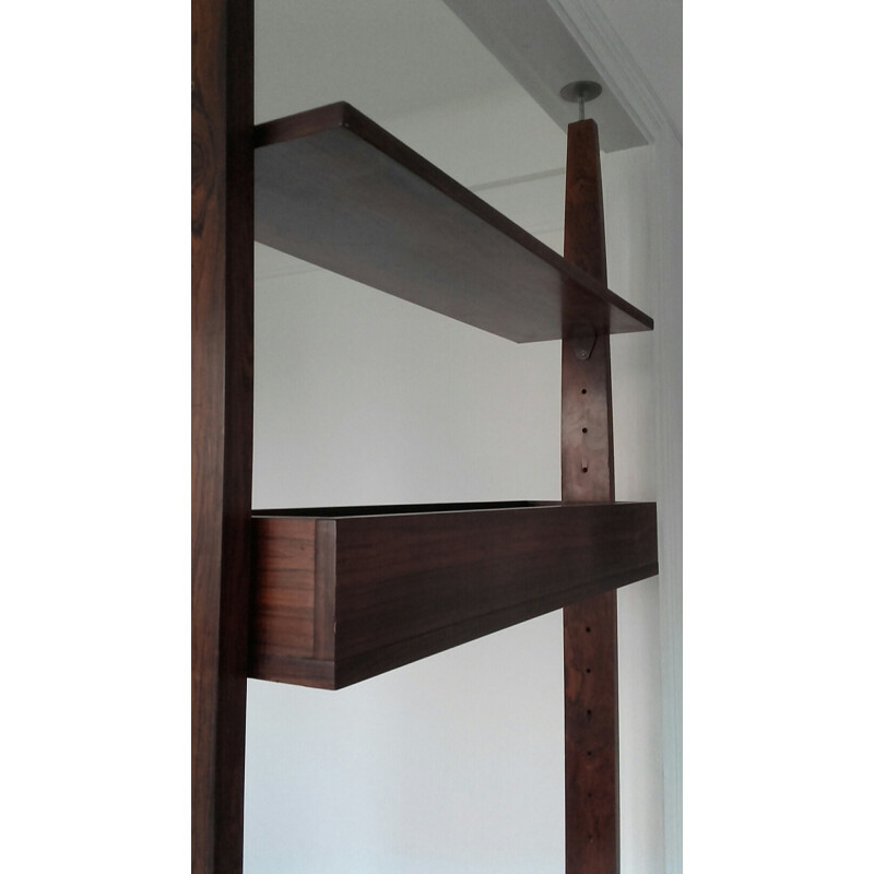 Adjustable shelf in rosewood - 1960s
