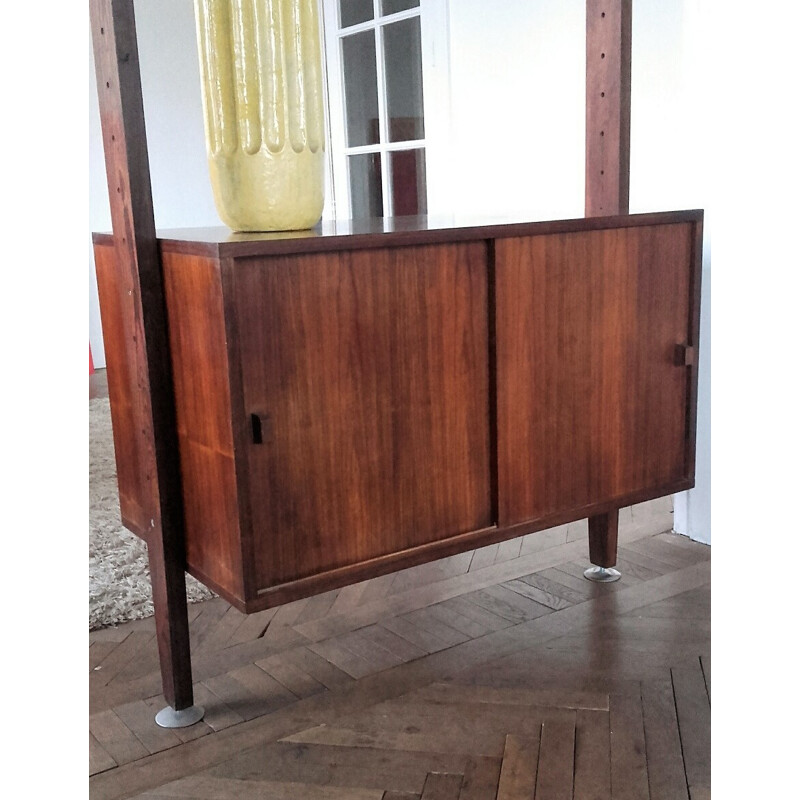 Adjustable shelf in rosewood - 1960s