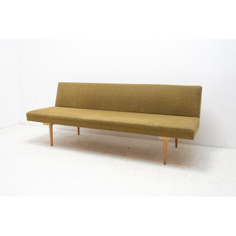 Letto da giorno pieghevole vintagee di Miroslav Navrátil, Cecoslovacchia 1960