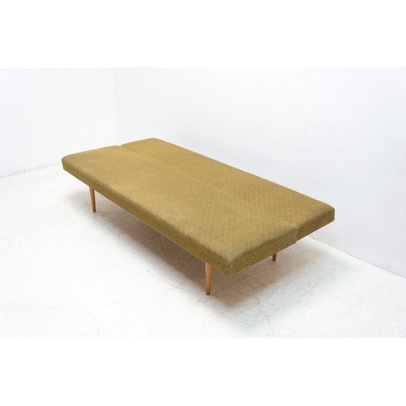 Mid century folding daybed by Miroslav Navrátil, Czechoslovakia 1960s