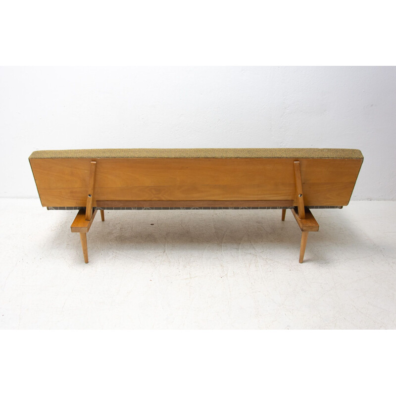 Mid century folding daybed by Miroslav Navrátil, Czechoslovakia 1960s