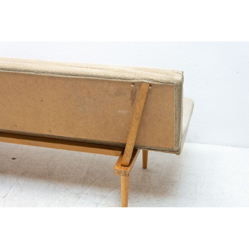 Mid century folding sofabed by Miroslav Navrátil, Czechoslovakia 1960s