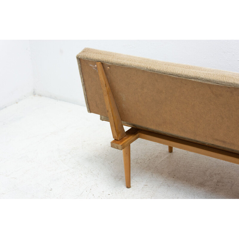 Mid century folding sofabed by Miroslav Navrátil, Czechoslovakia 1960s