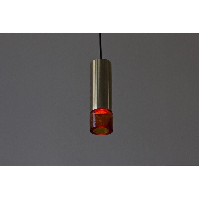 Small vintage Swedish pendant lamp - 1960s