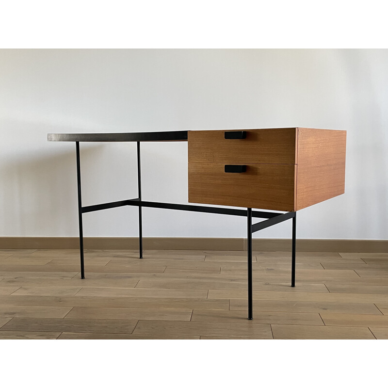 Vintage Cm141 desk by Pierre Paulin, 1960