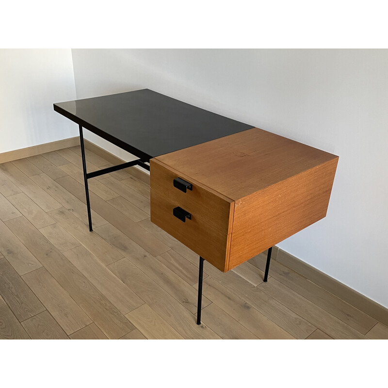 Vintage Cm141 desk by Pierre Paulin, 1960