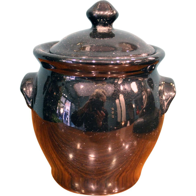 vase décoratif vintage - terre cuite