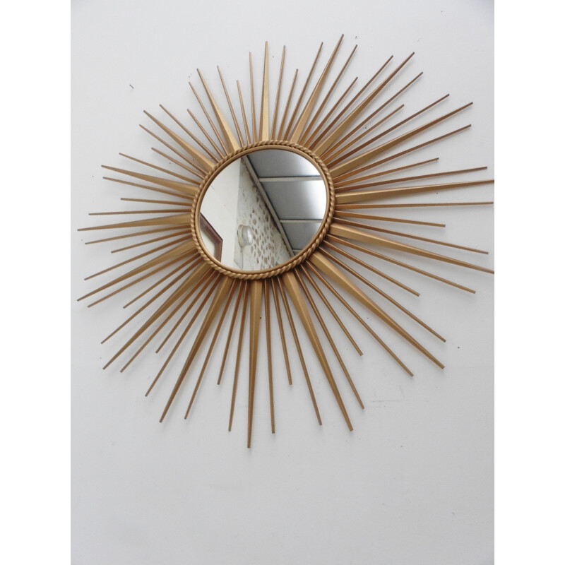 Large Chaty Vallauris mirror 95 cm - 1960s