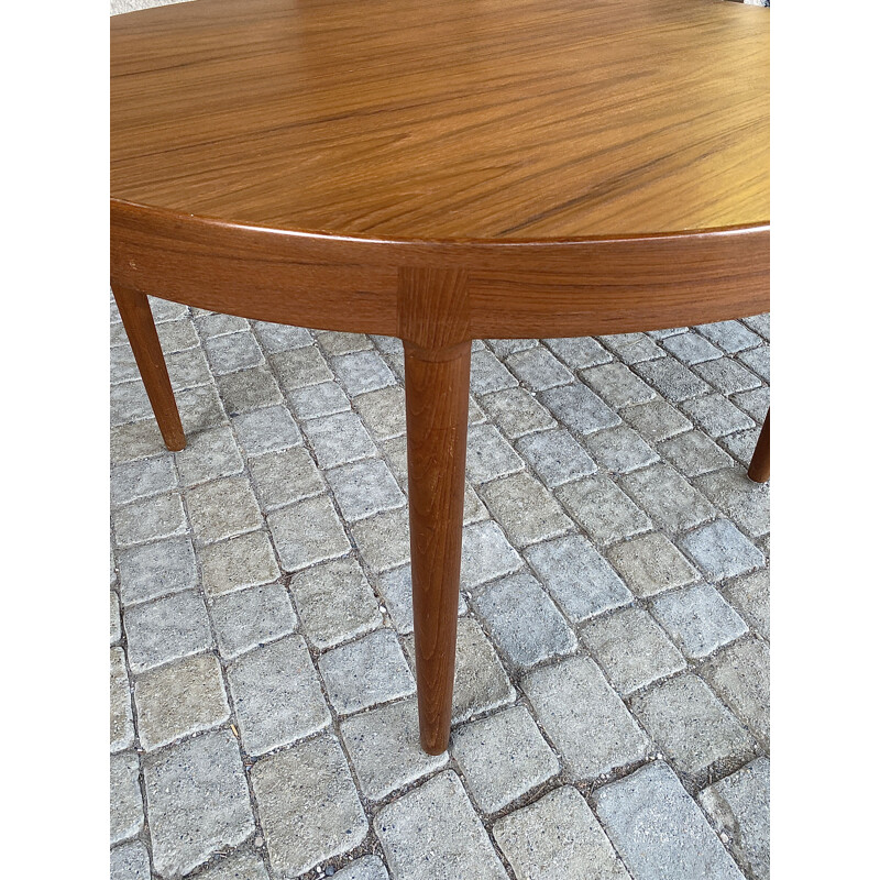 Table vintage en teck par Niels Otto Moller pour Mobel Fabrik