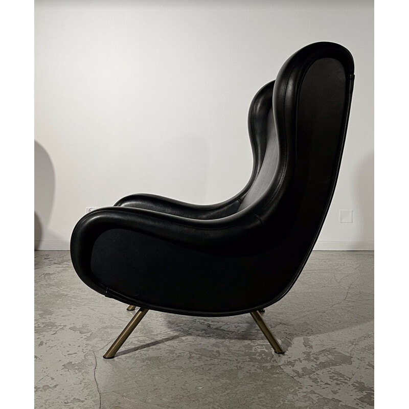 vinage seinior armchair by marco zanuso for Arflex, 1950s