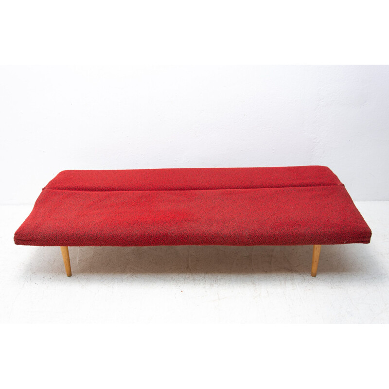  Vintage folding daybed by Miroslav Navrátil, Czechoslovakia 1960s