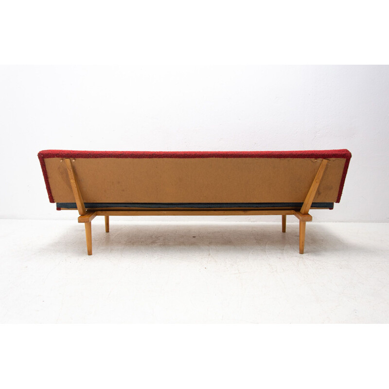  Vintage folding daybed by Miroslav Navrátil, Czechoslovakia 1960s