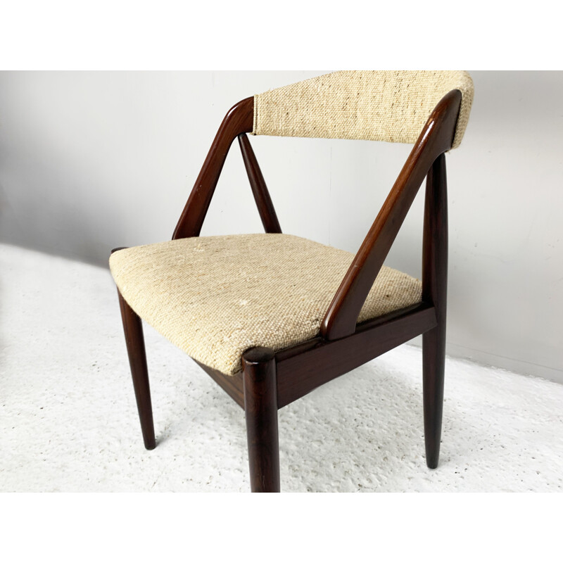 Silla vintage n.31 de Kai Kristiansen para Schou Andersen, 1960