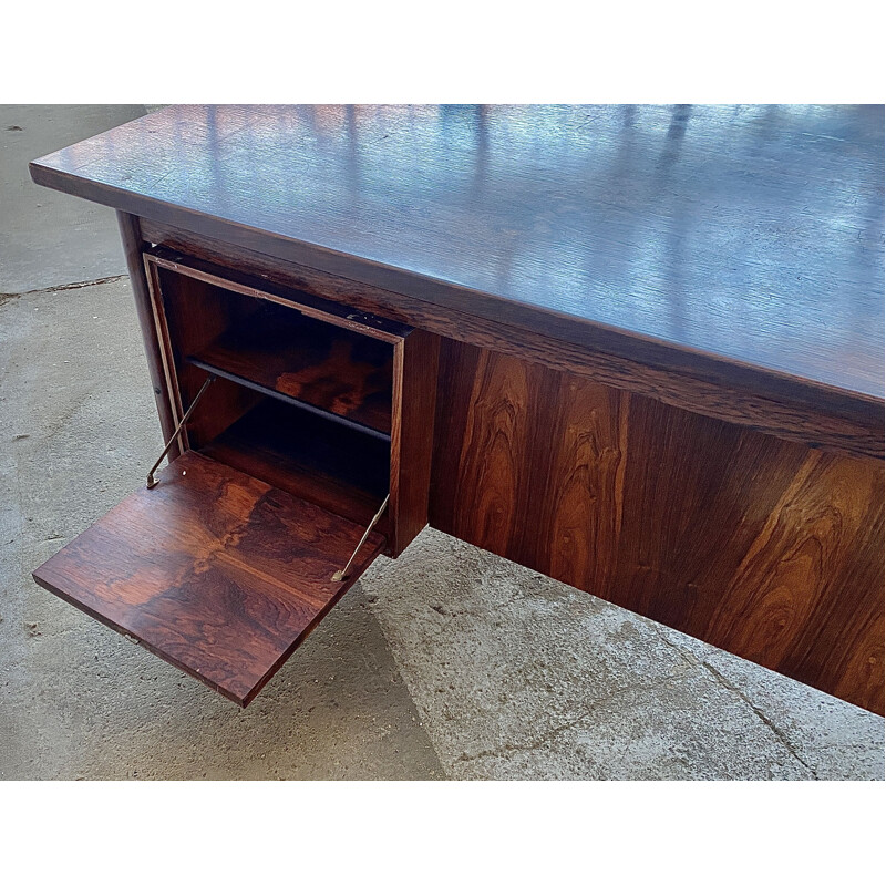 Vintage 208 palissander bureau van Arne Vodder voor Sibast Furniture