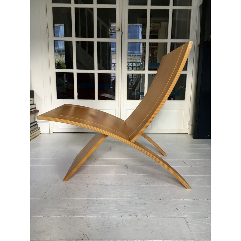 Vintage 'Laminex' fauteuil van Jens Nielsen voor Westnofa 1966