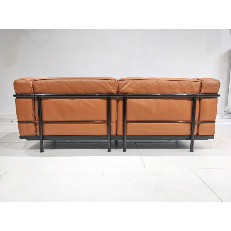 Vintage sofa Lc3 by Le Corbusier for Cassina, 1920