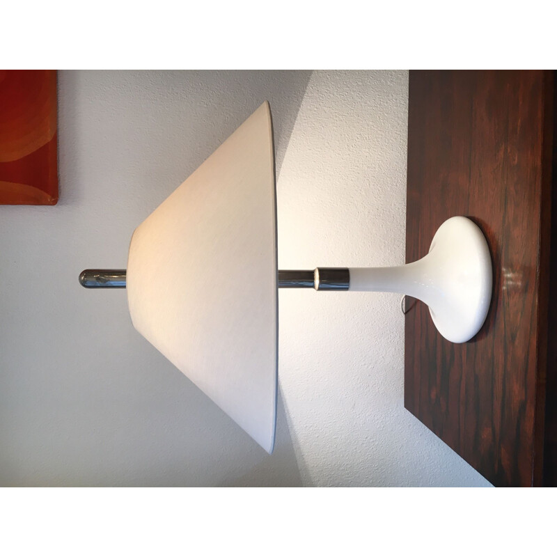 Vintage lamp model "ML3" in glas en metaal van Ingo Maurer, Duitsland 1970