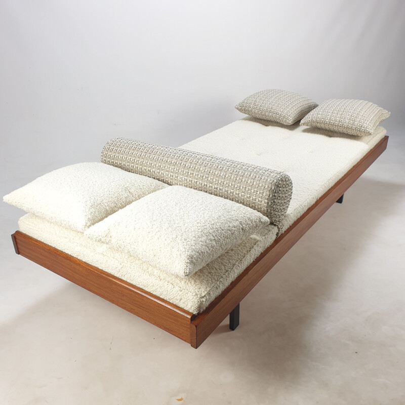 Mid century teak daybed, Netherlands 1960s