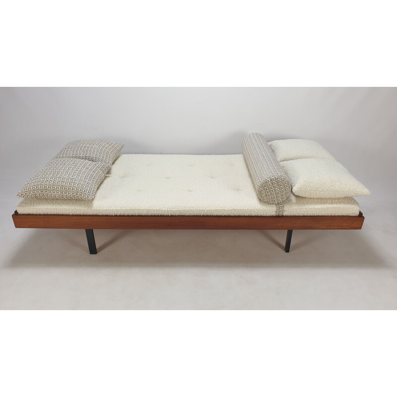 Mid century teak daybed, Netherlands 1960s