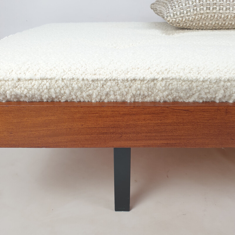 Mid century teak daybed, Netherlands 1960s