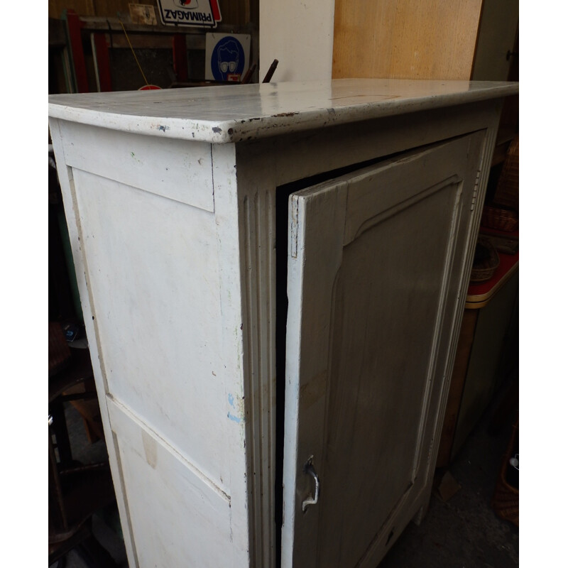 Vintage storage cabinet in wood - 1940s