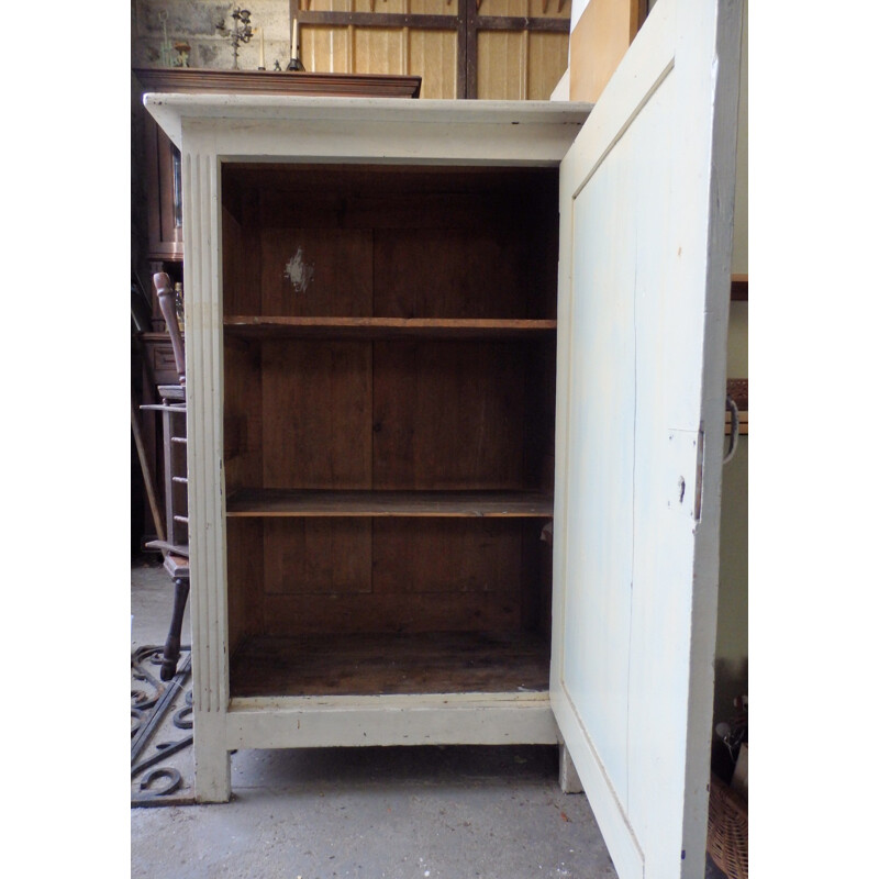 Vintage storage cabinet in wood - 1940s