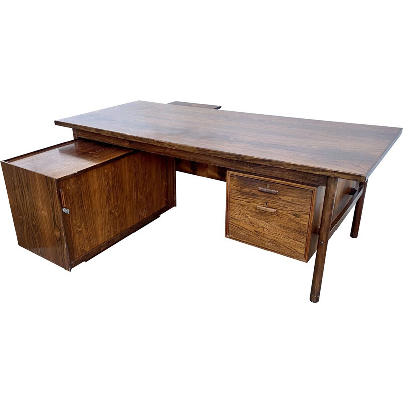 Bureau vintage 208 en palissandre par Arne Vodder pour Sibast Furniture