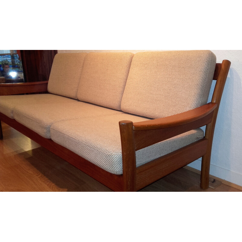 Scandinavian Dyrlund 3 seater sofa - 1960s