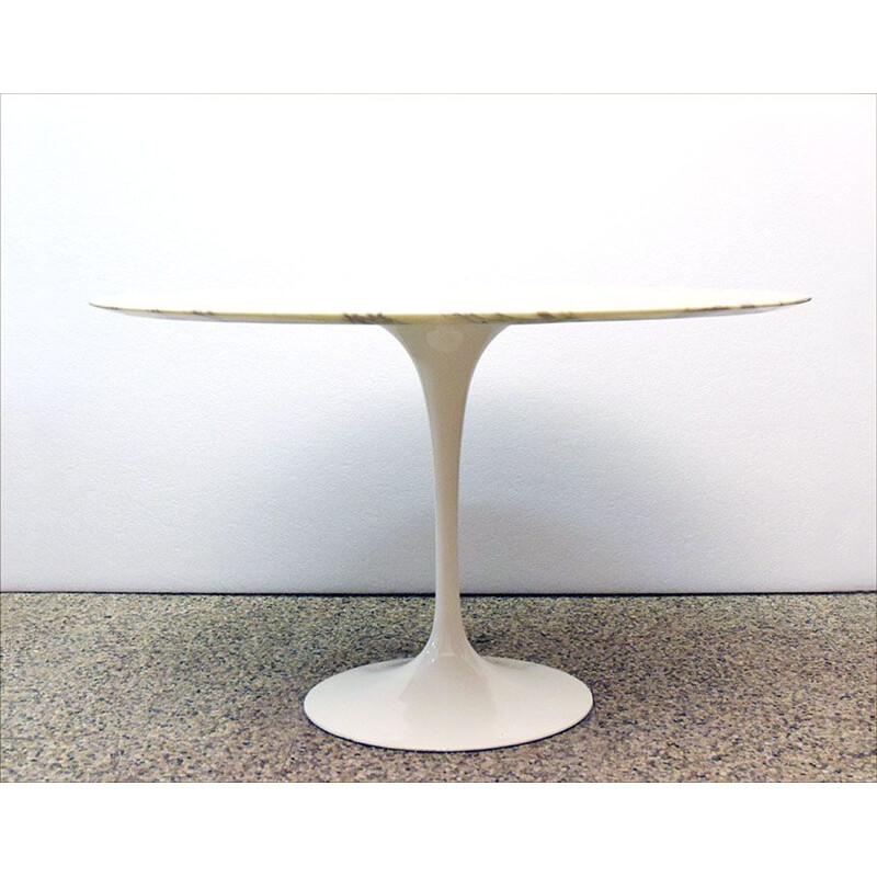 Vintage Tulip marble table by Eero Saarinen for Knoll, 1960s