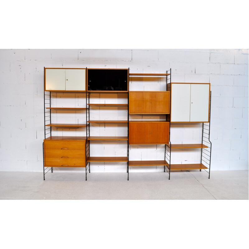 German modular wall shelves - 1970s