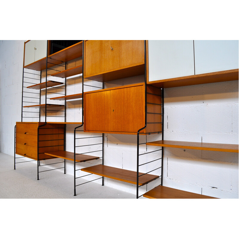 German modular wall shelves - 1970s