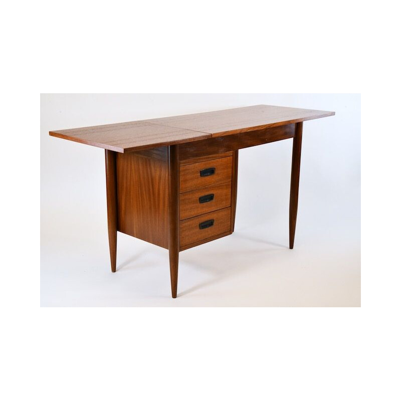 Vintage-Schreibtisch aus Teakholz von Arne Vodder