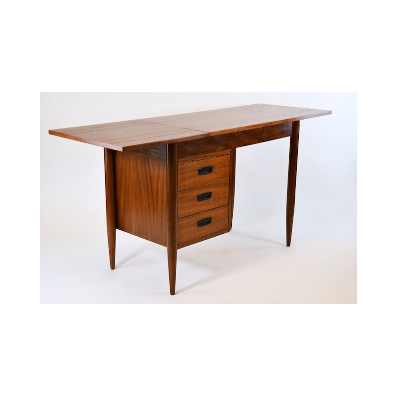 Vintage teak desk by Arne Vodder