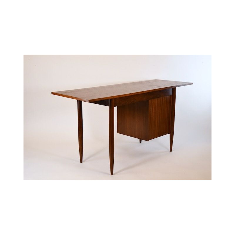 Vintage teak desk by Arne Vodder