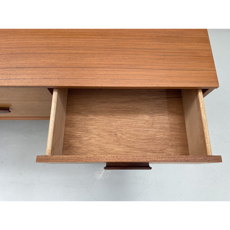 Vintage teak sideboard by Frank Guille for Austinsuite, England 1960s