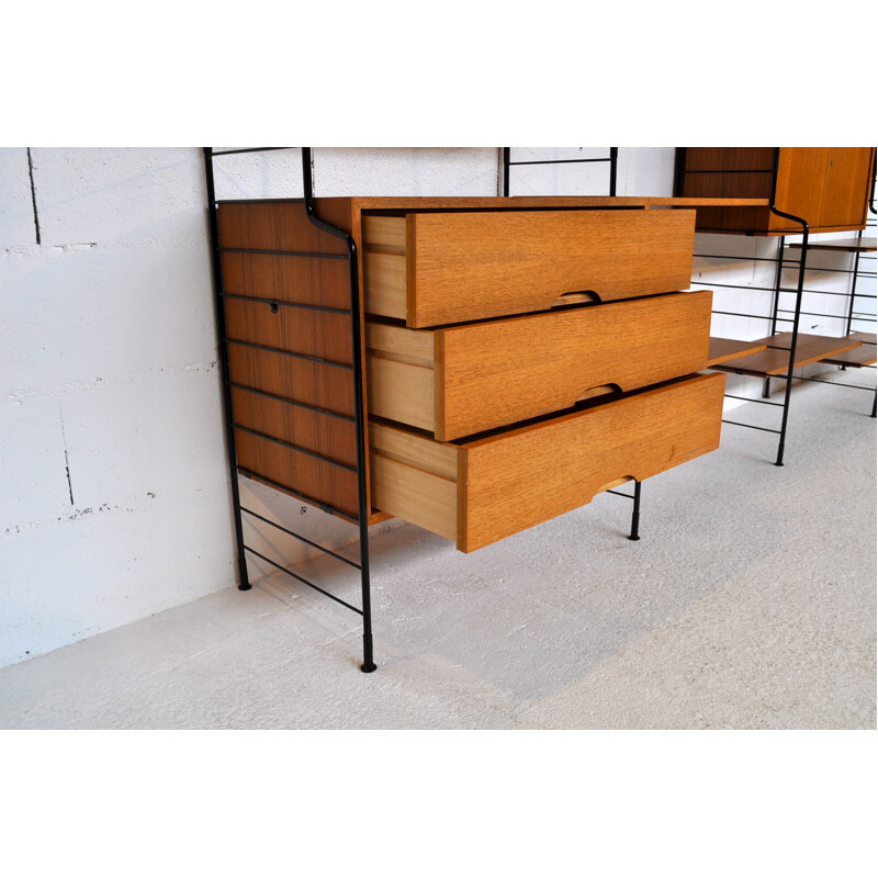 German modular wall shelves - 1970s