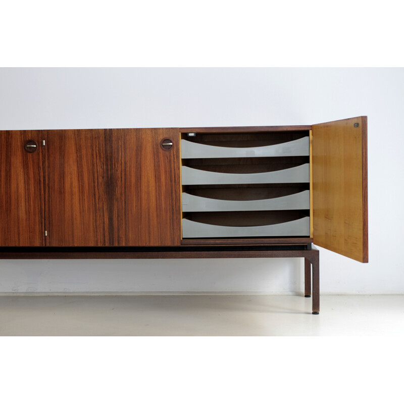 Magnini Edition sideboard in rosewood, Gérard GUERMONPREZ - 1960s