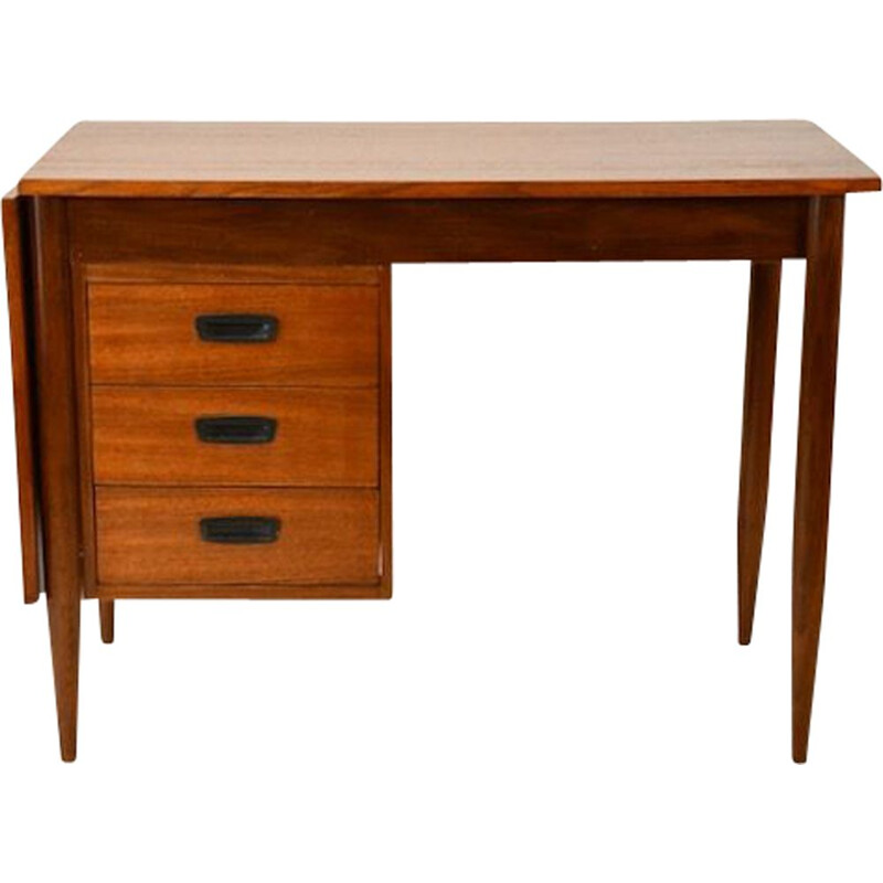 Vintage teak desk by Arne Vodder