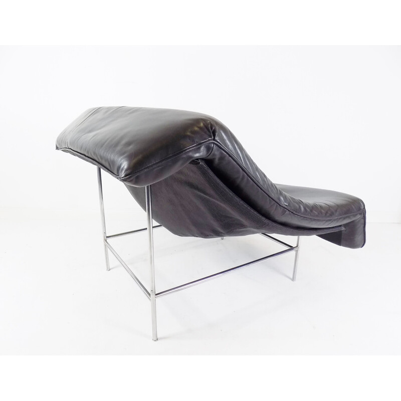 Vintage Montis Butterfly leather armchair by Gerard van den Berg, 1980s