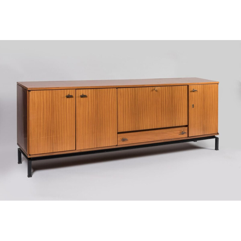 Vintage sideboard by Marcel Gascoin, 1960